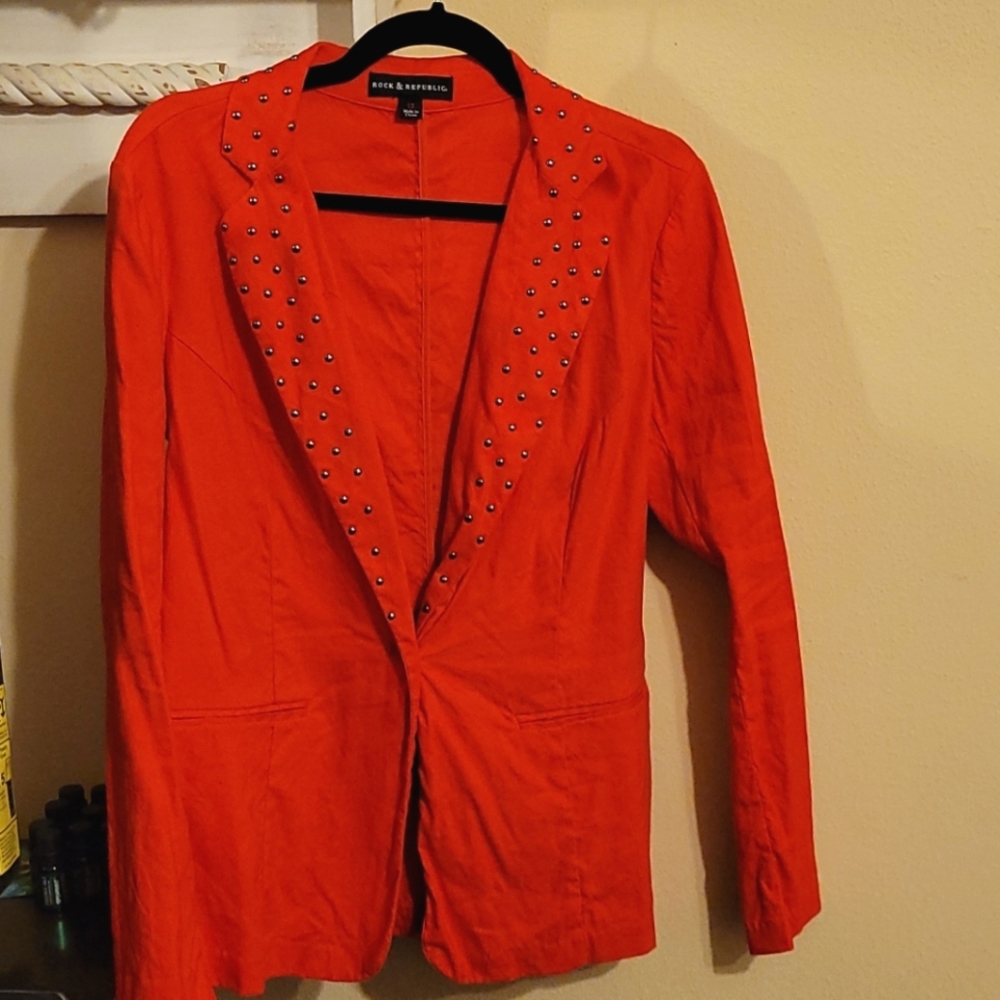 Rock & Republic Studded Blazer